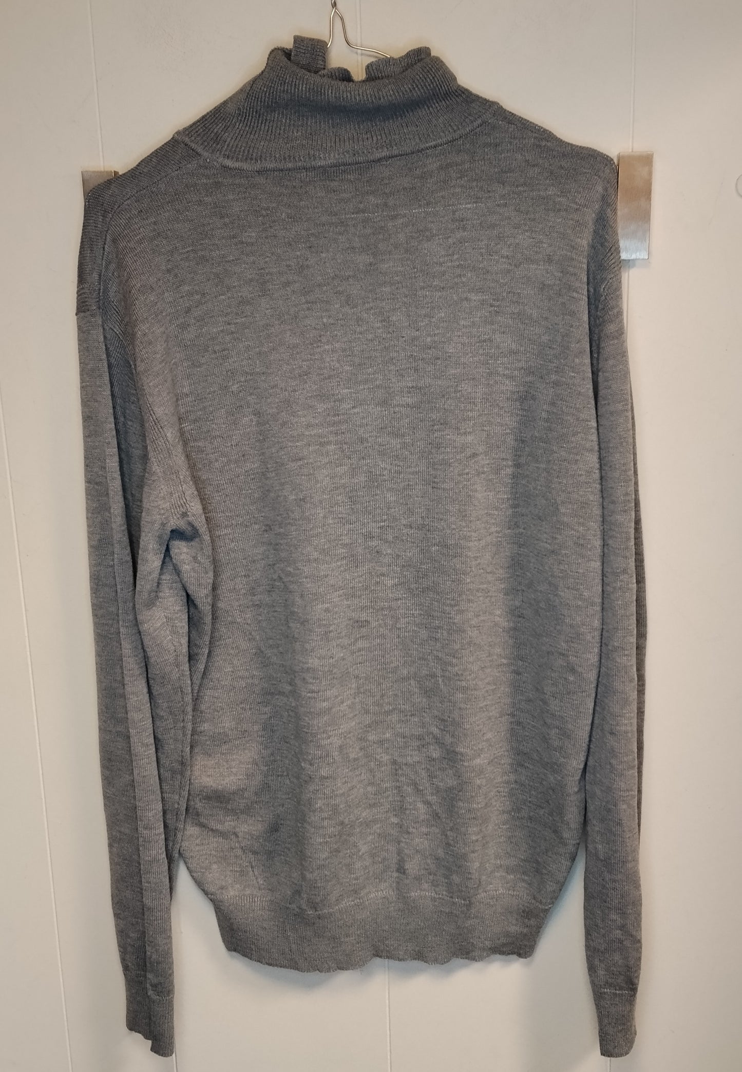Maglione Donna Dack’s Grigio Taglia L Dolcevita Collo Alto Basic Elegante Invernale