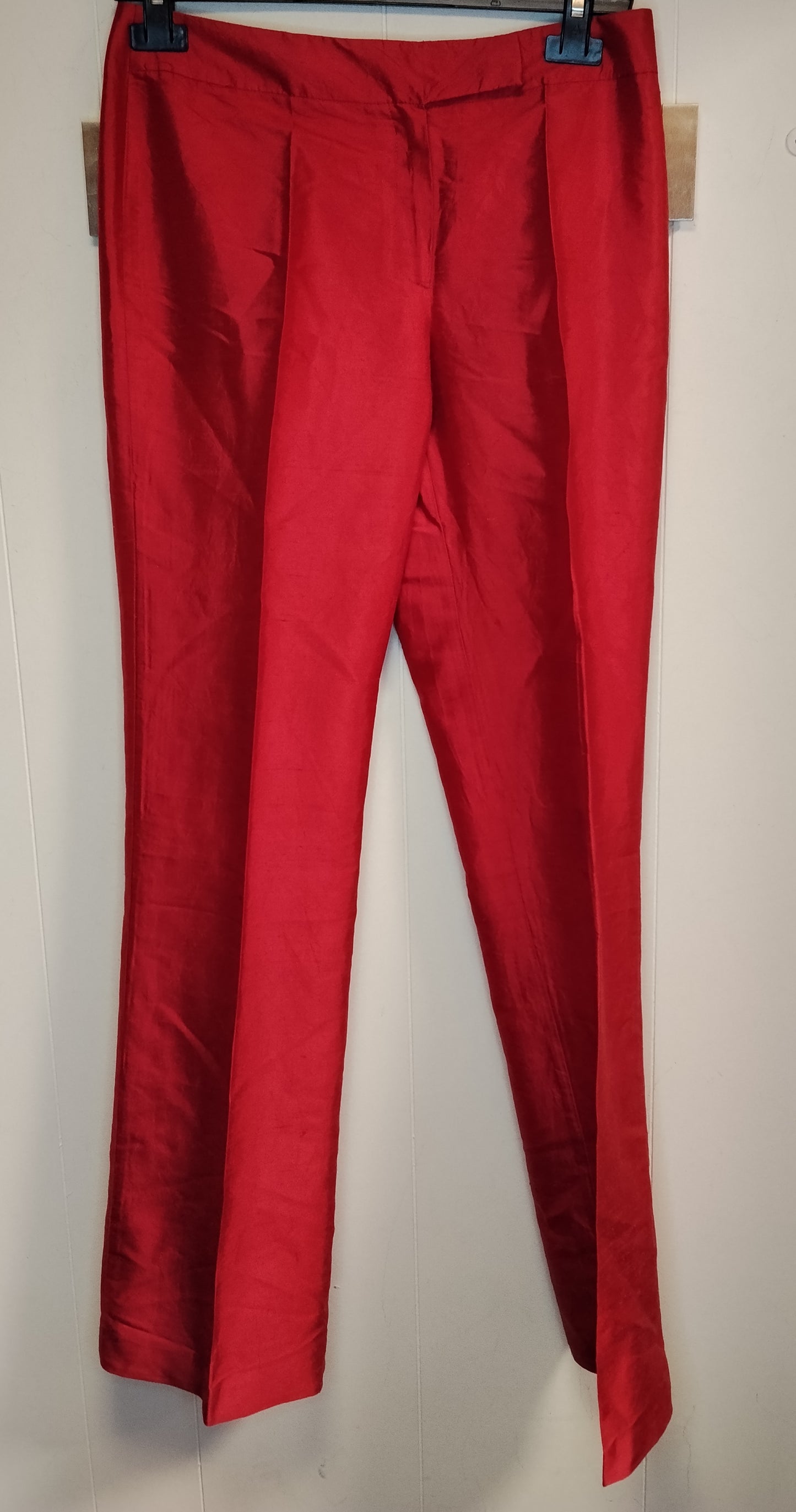 Completo Donna Rosso Elegante 2 Pezzi Giacca + Pantalone Taglia 42 Tandberg