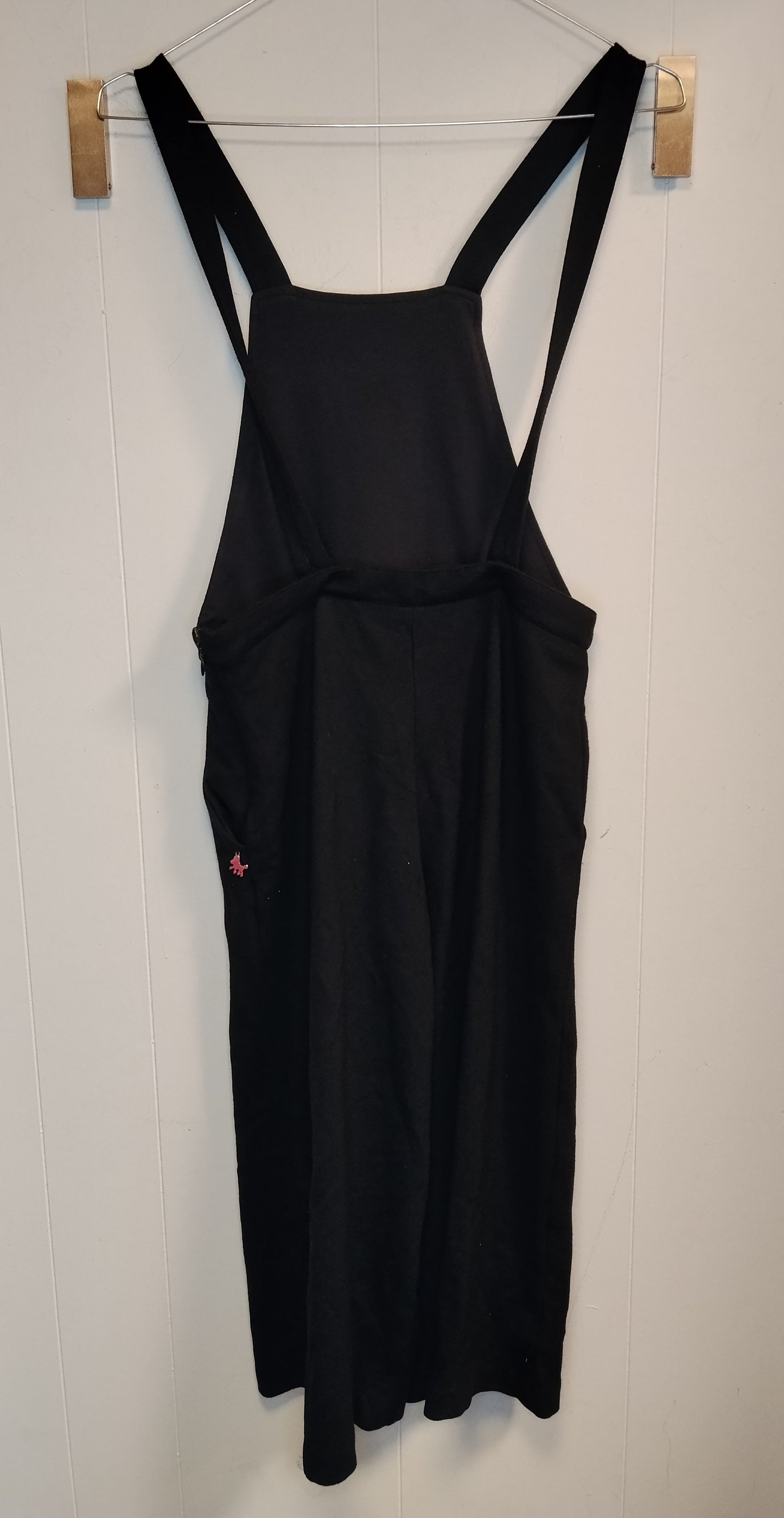 Salopette Nera Donna Lulu Taglia 36 Pantalone Tuta Casual Minimal