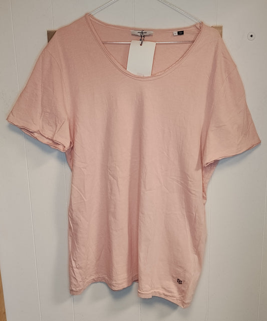 T-shirt Uomo Jack & Jones Rosa Chiaro Taglia L Basic Casual Cotone