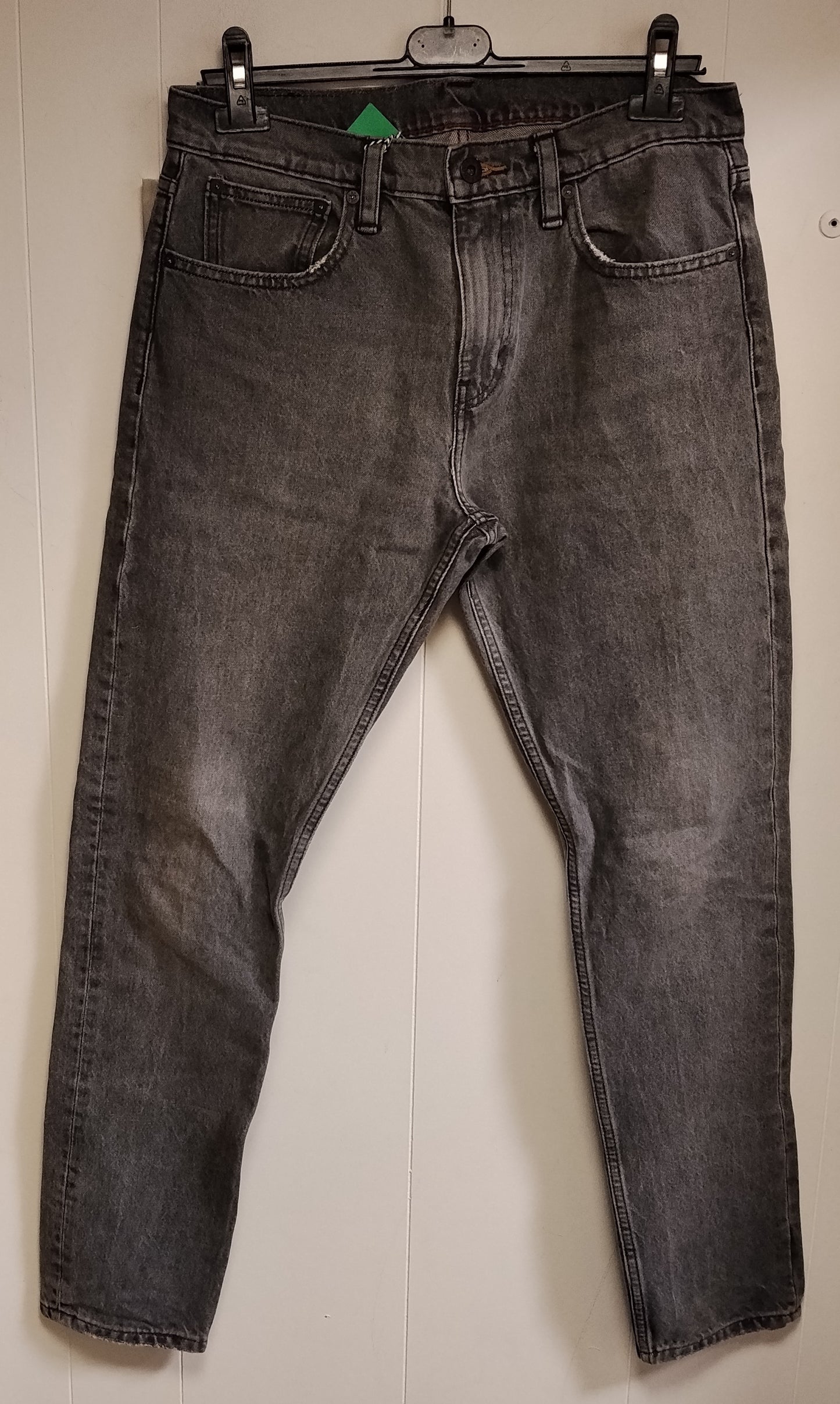 Jeans Uomo Levi’s Taglia 46 Denim Grigio Regular Fit