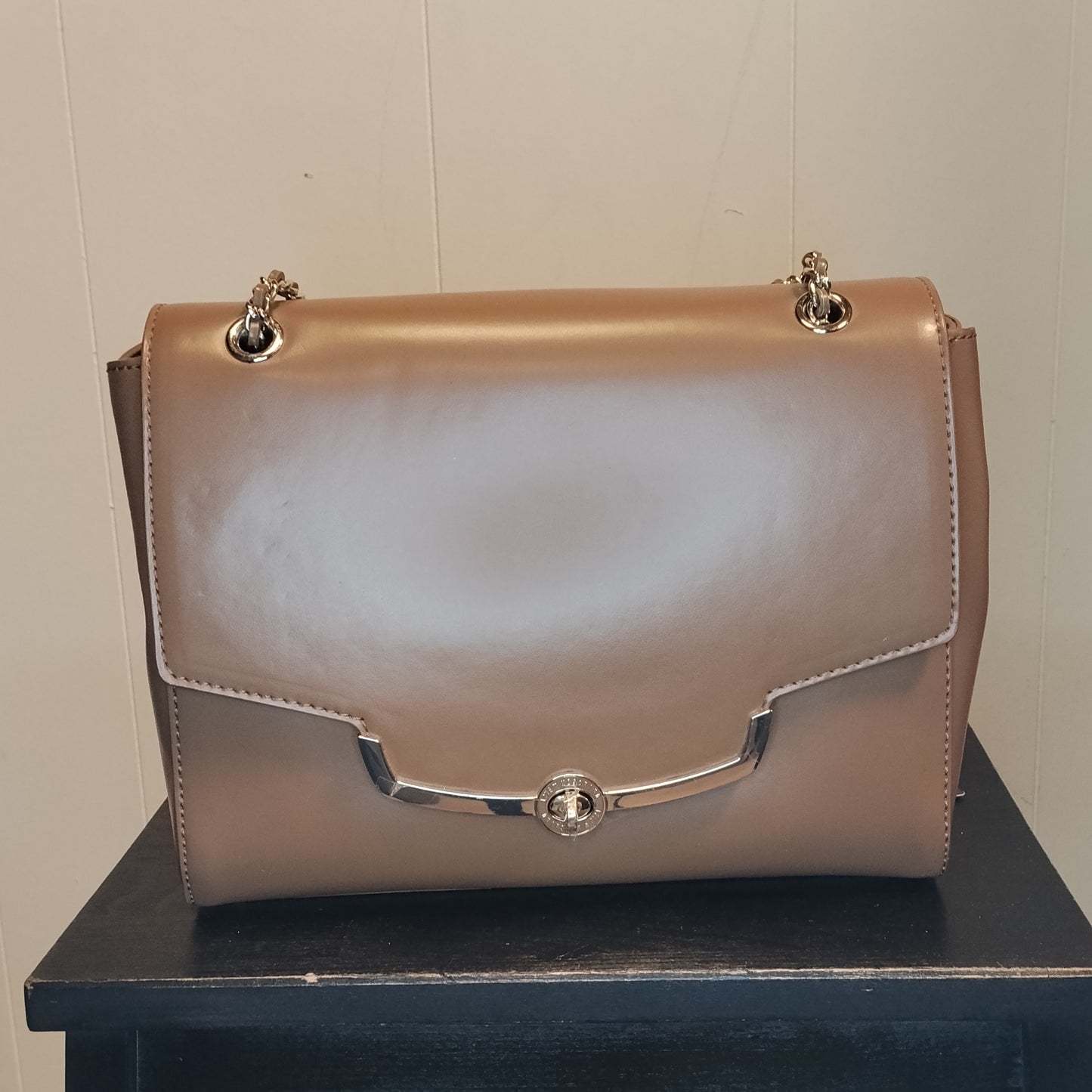 Borsa Donna Moschino Beige Elegante con Catena Nuova con Cartellino