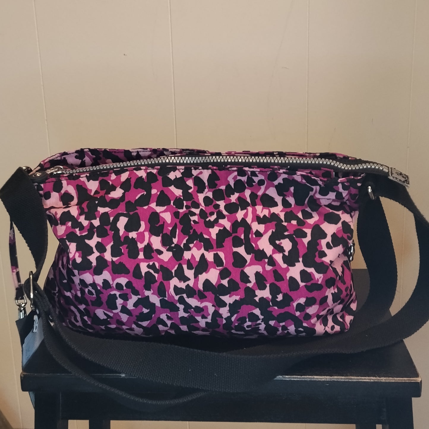 Borsa Tracolla Donna Kipling Fantasia Rosa Animalier Multi Tasche