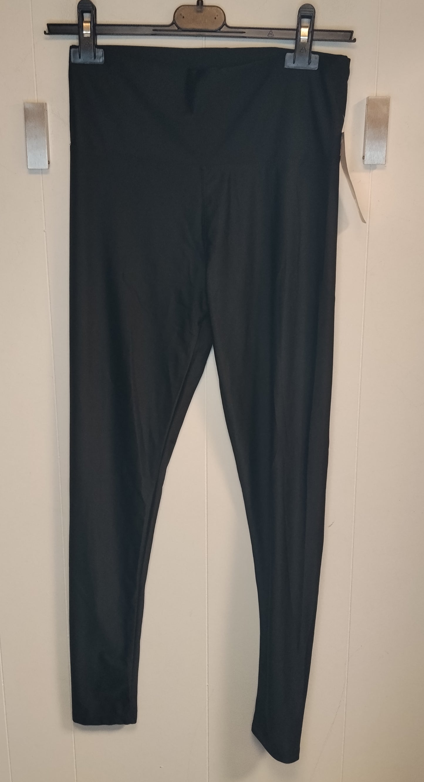 Leggings Donna Gondola Blu Taglia L XL Neri Elasticizzati Nuovi con Cartellino
