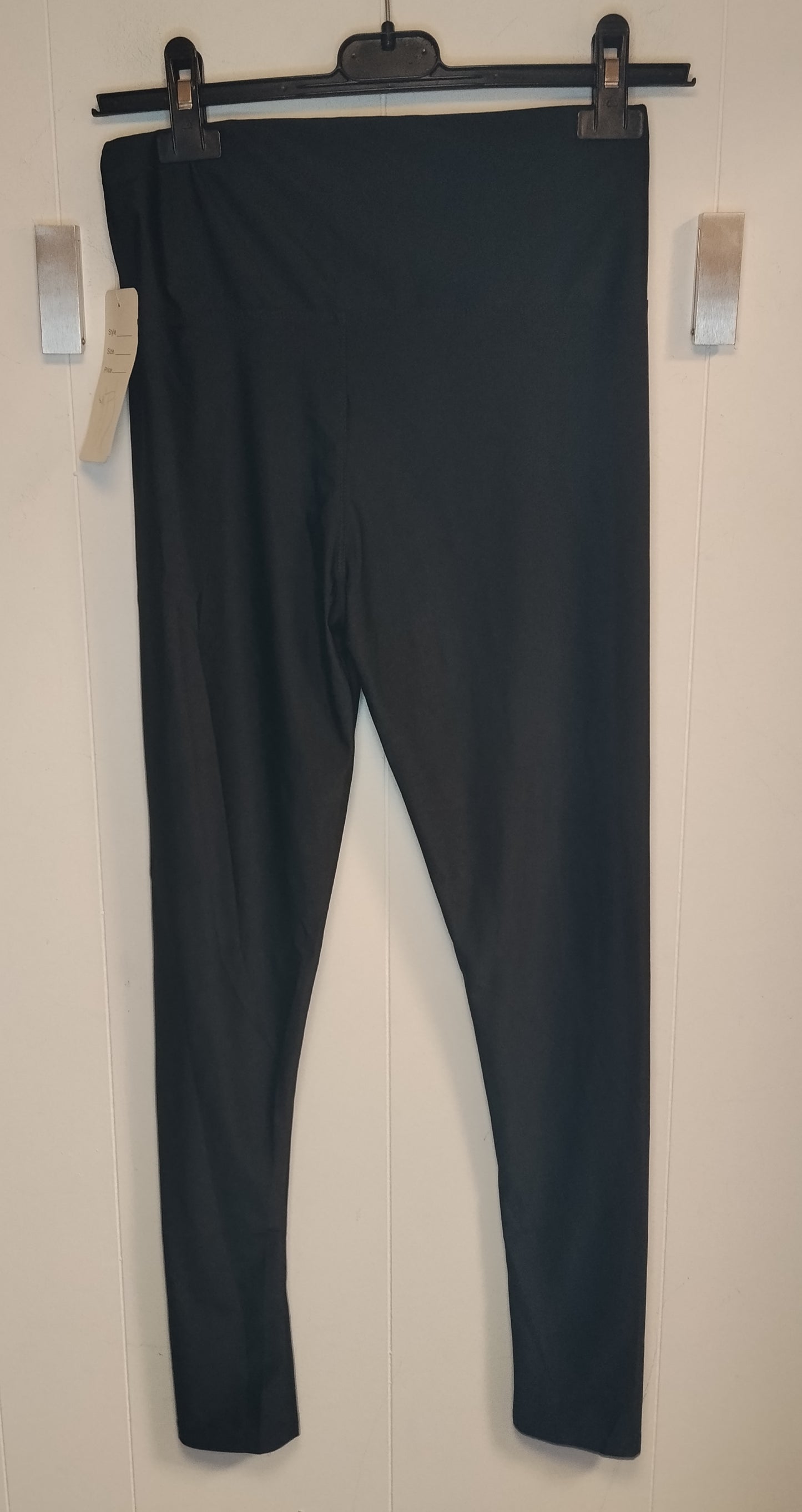 Leggings Donna Gondola Blu Taglia L XL Neri Elasticizzati Nuovi con Cartellino
