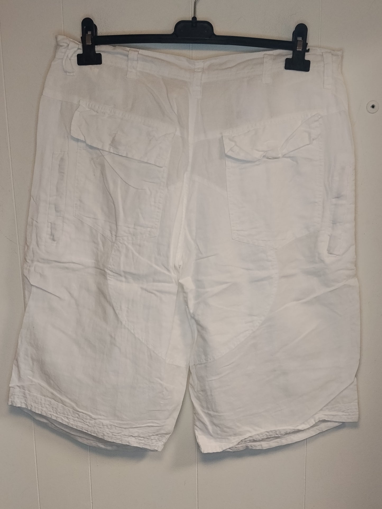 Bermuda Uomo JDC Military Taglia 54 Bianchi Cargo Casual