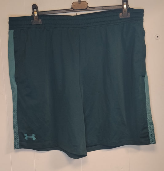 Pantaloncini Sportivi Uomo Under Armour XXL Verde Tecnici