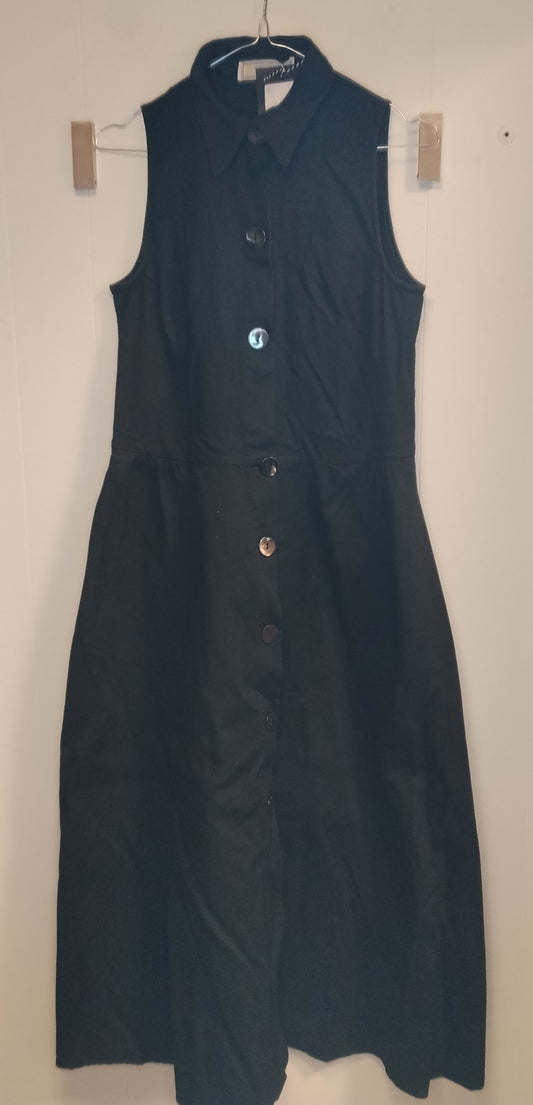 Vestito Donna Rocca Ferrera Nero Taglia 44 Smanicato