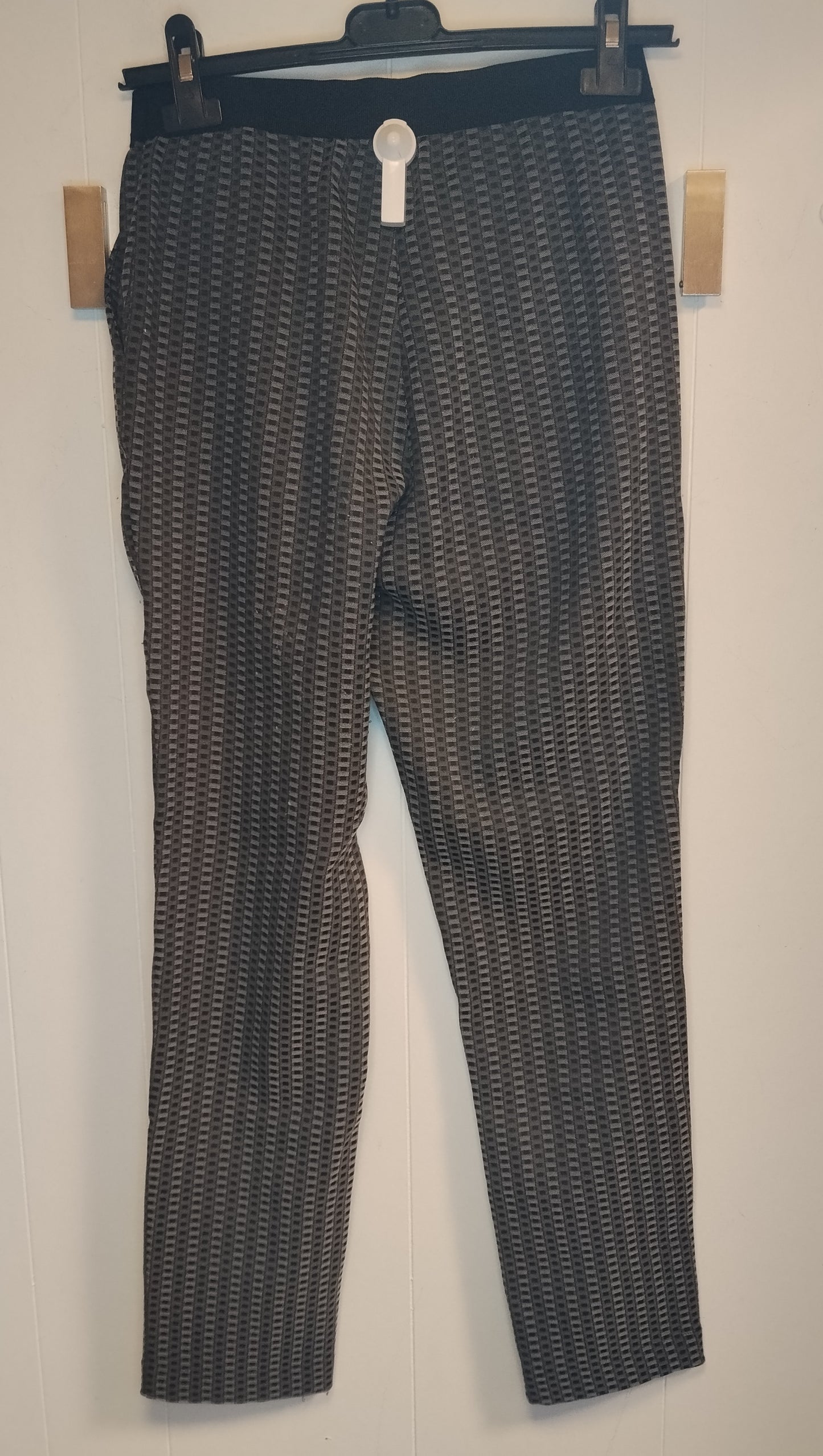 Pantaloni Donna Manila Grace Fantasia Geometrica Taglia 40