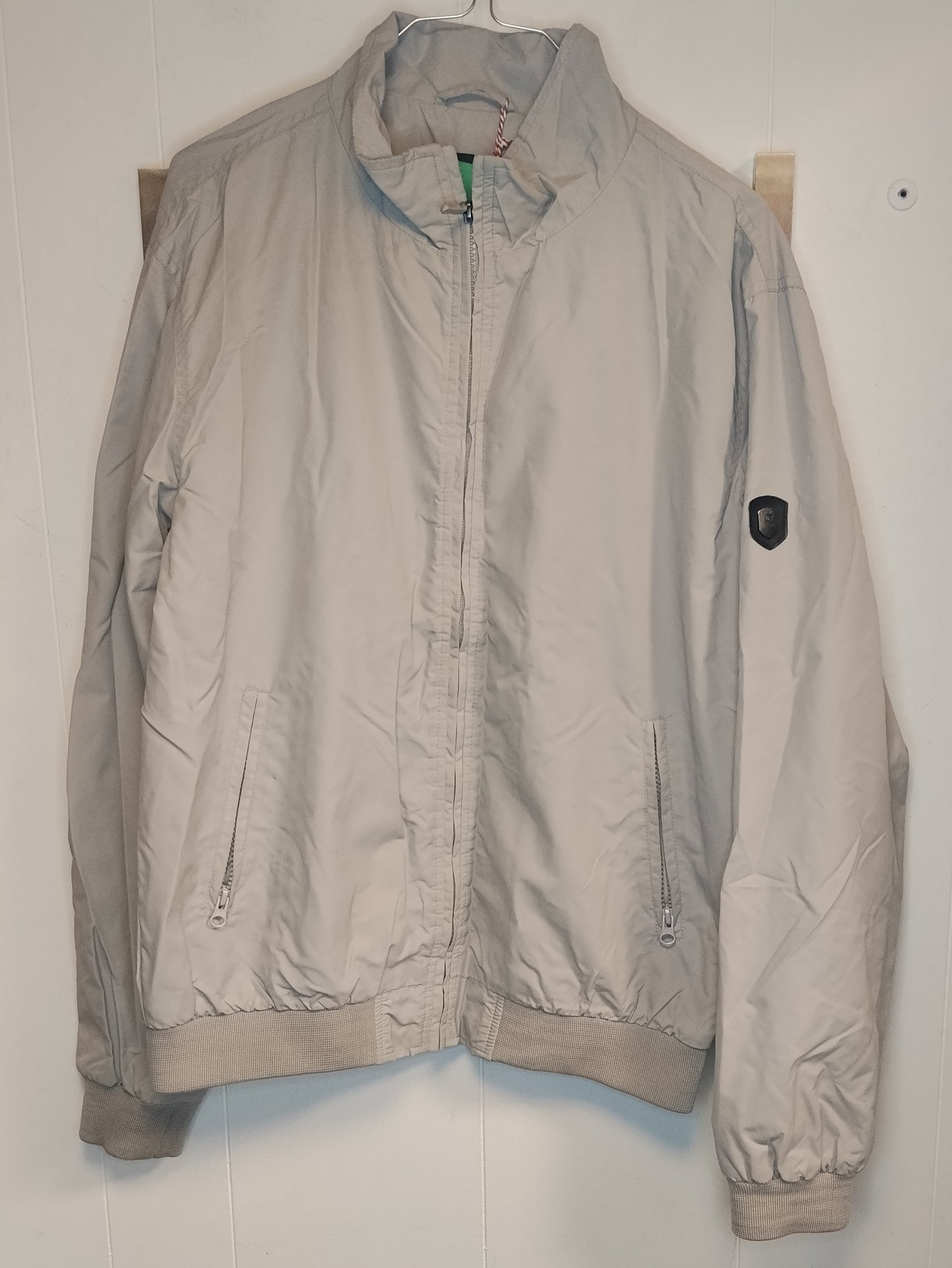 Giubbotto Uomo Conbipel Beige Leggero Full Zip Taglia M