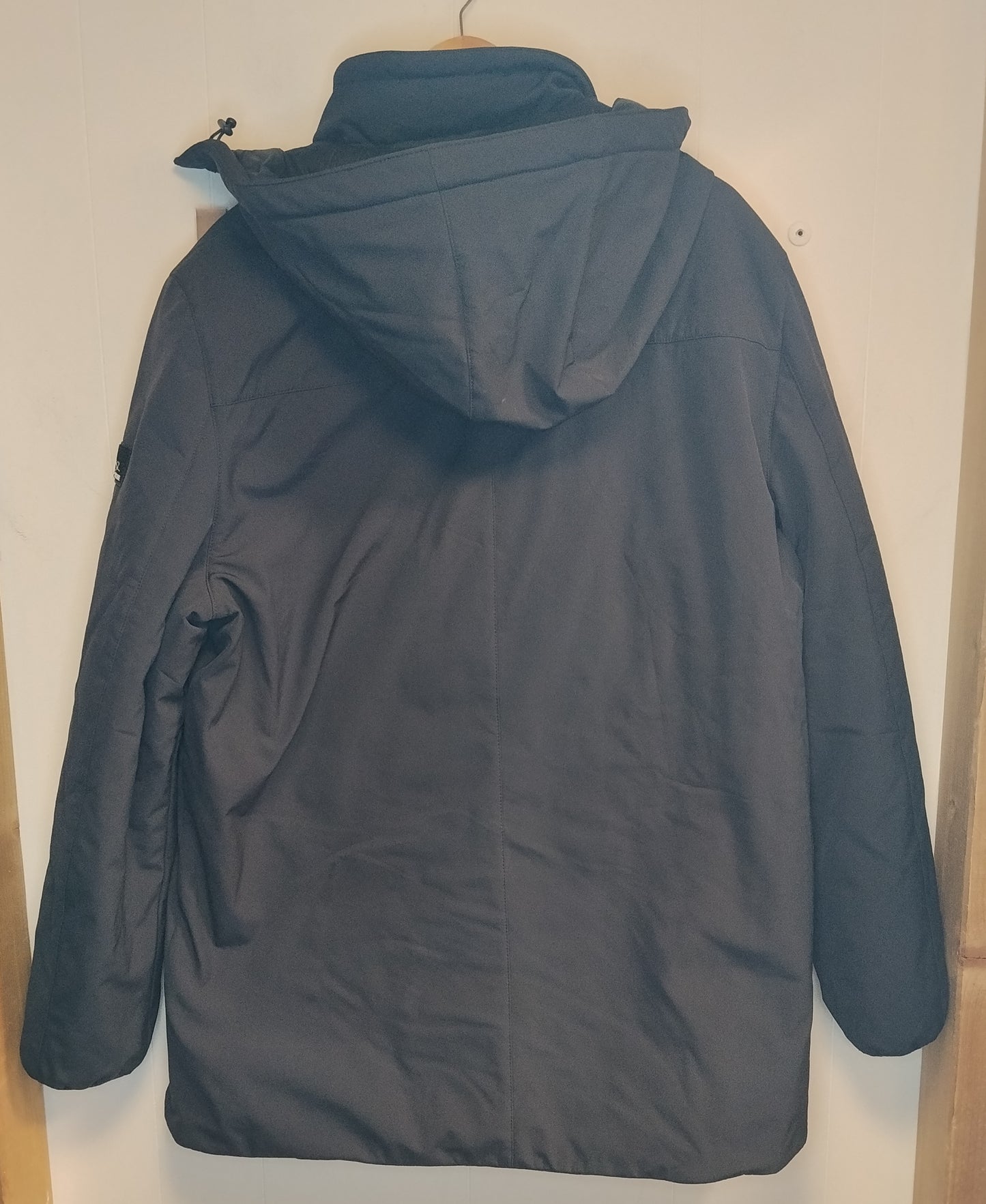 Giacca Uomo Yes Zee Nera con Cappuccio Taglia 3XL