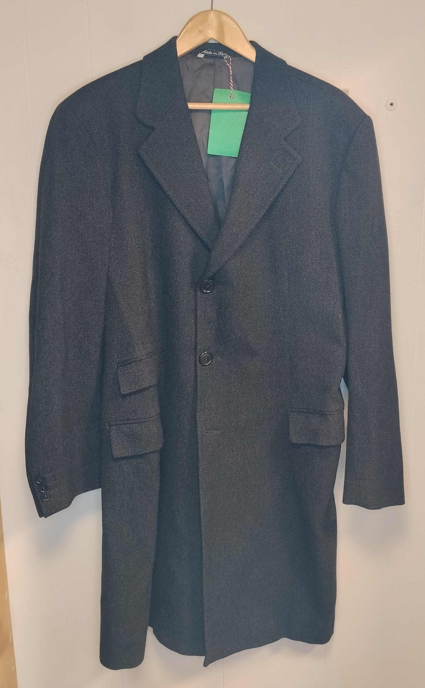 Cappotto Uomo Hold’s Trend Grigio Scuro Elegante Taglia 50