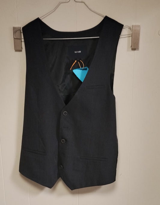 Gilet Uomo Kiabi Taglia S Nero Elegante Classico Casual