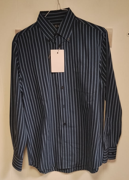 Camicia Uomo OVS Taglia S Blu Righe Elegante Casual