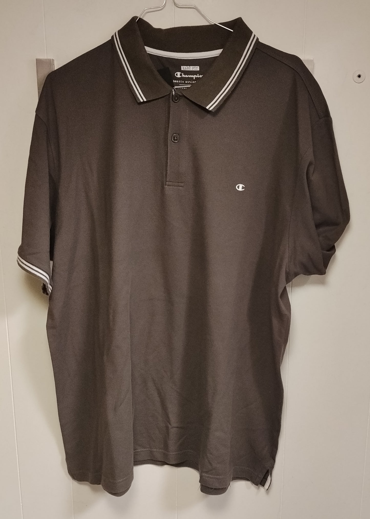 Polo Uomo Champion Taglia XXL Grigia Easy Fit