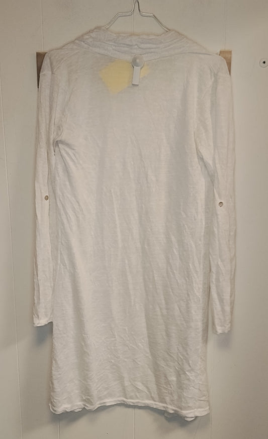 Cardigan Donna Senza Marca Taglia L Bianco Aperto