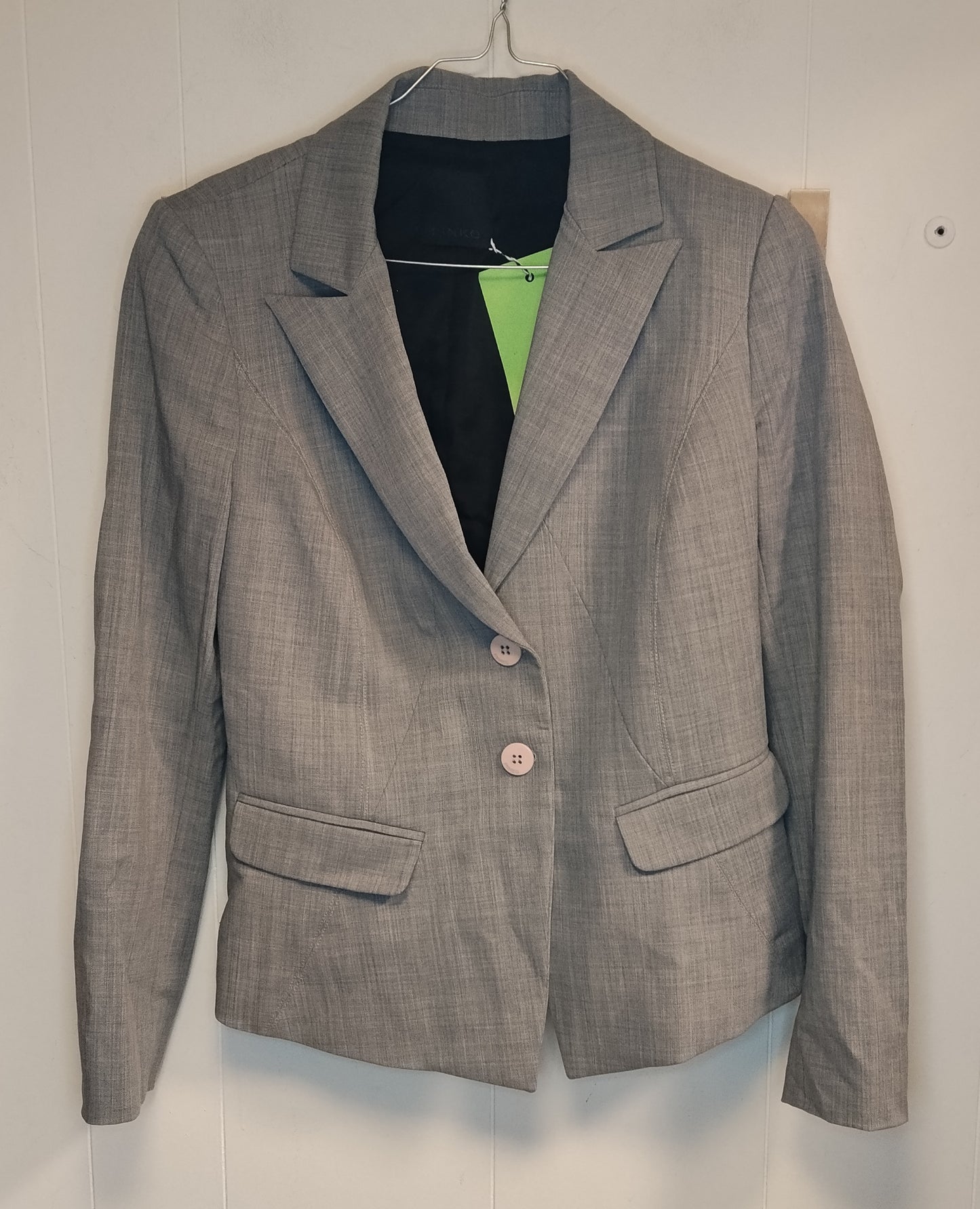 Completo Donna Pinko Taglia 44 Giacca e Pantalone Grigio