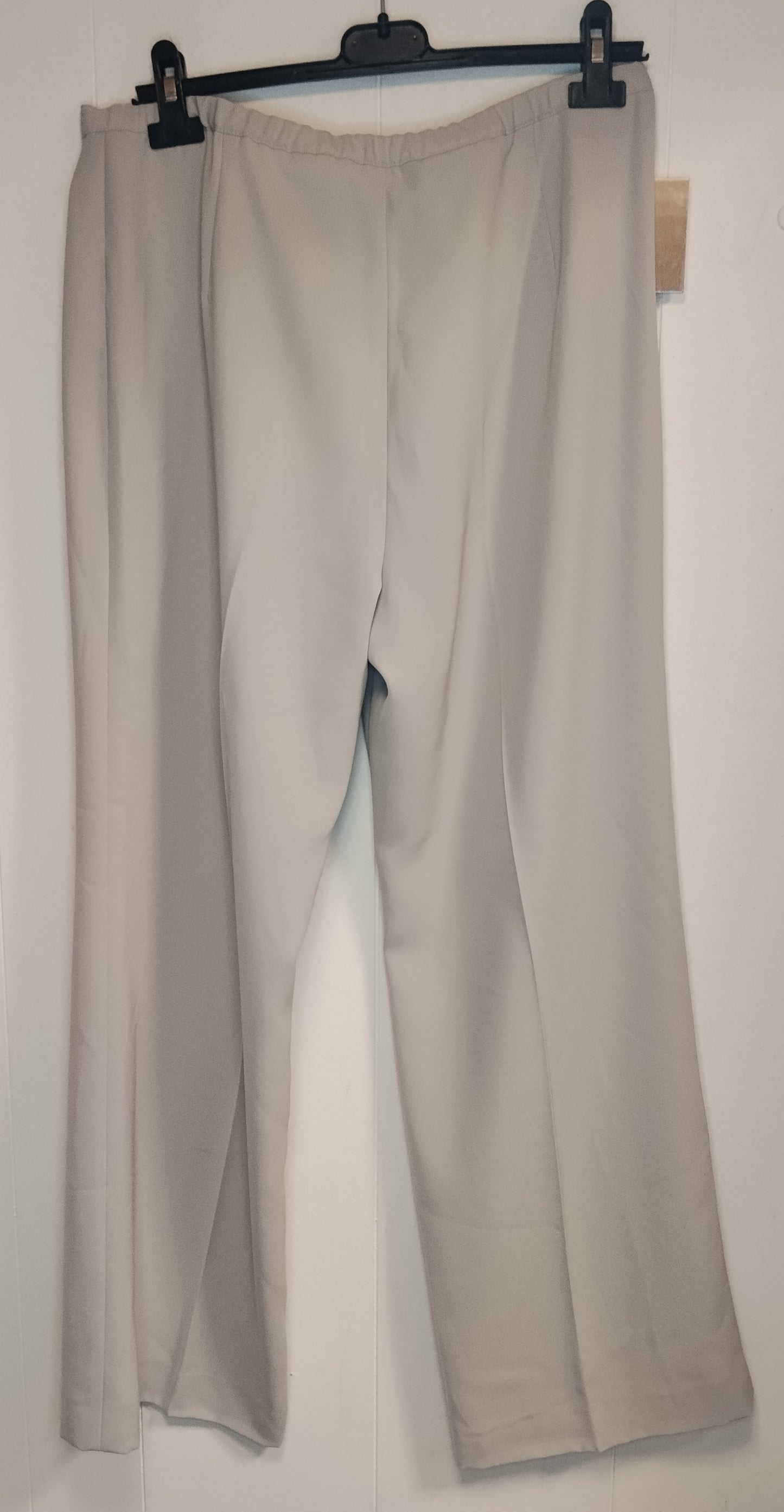 Pantalone Donna Blutime Taglia 40 Beige Elegante