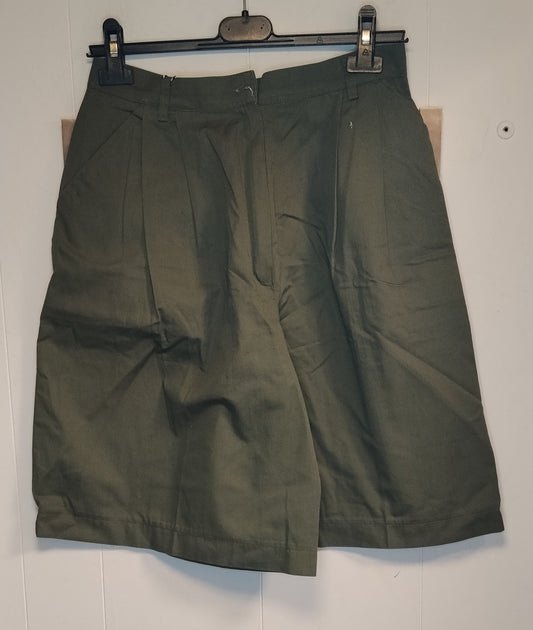 Bermuda Donna Senza Marca Taglia 46 Verde Militare