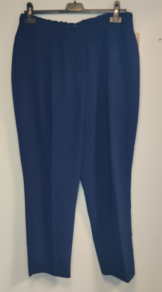 Pantaloni Donna Punto Roma Taglia 48 Blu