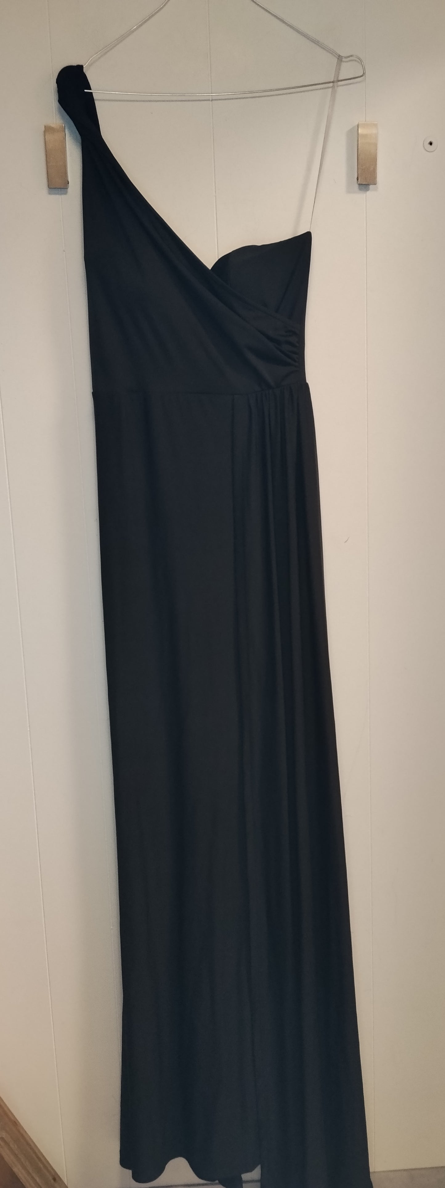 Abito Lungo Donna Faeriesty Taglia M Nero Monospalla