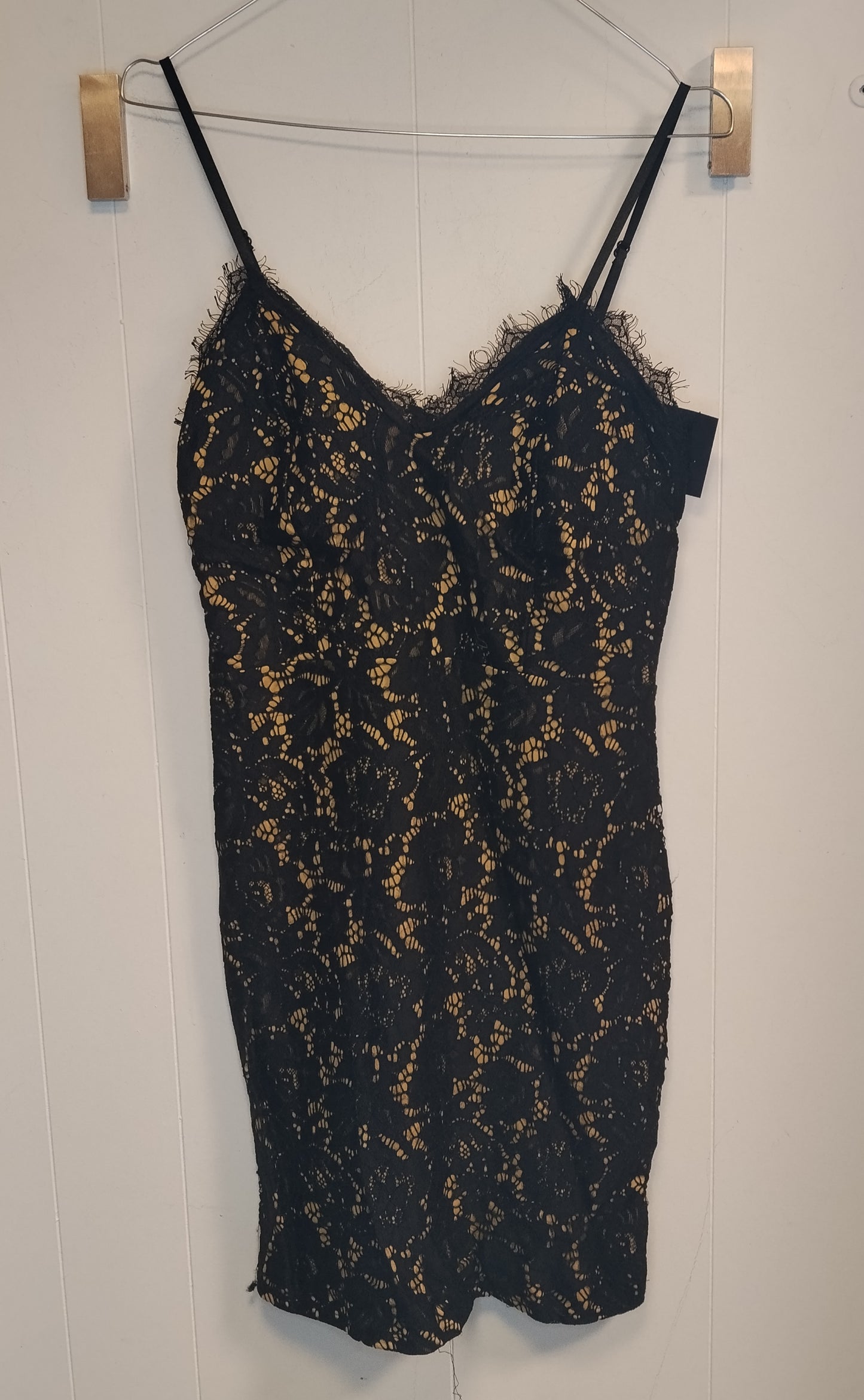 Top Donna Zuiki Taglia S Nero In Pizzo