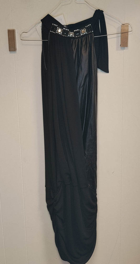 Abito Me & Me donna taglia M nero elegante con strass
