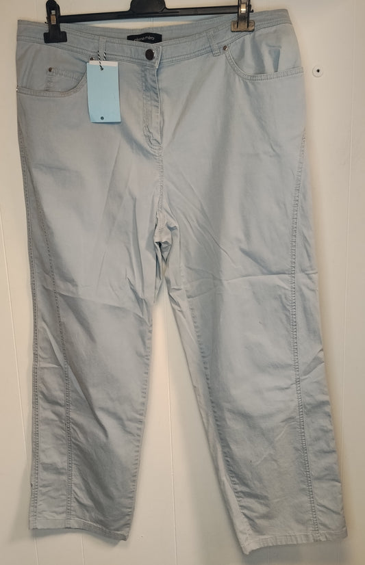 Pantaloni Elena Mirò donna taglia 46 azzurro chiaro
