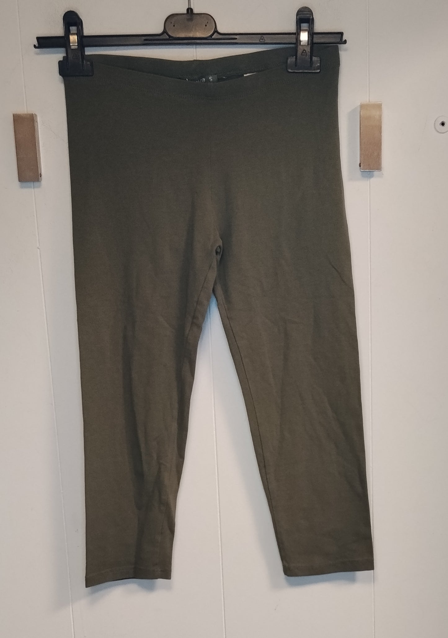 Leggings Terranova donna taglia S verde militare