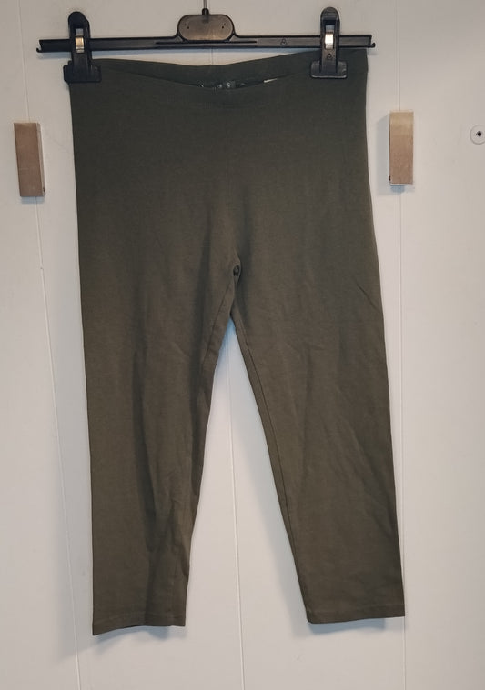 Leggings Terranova donna taglia S verde militare