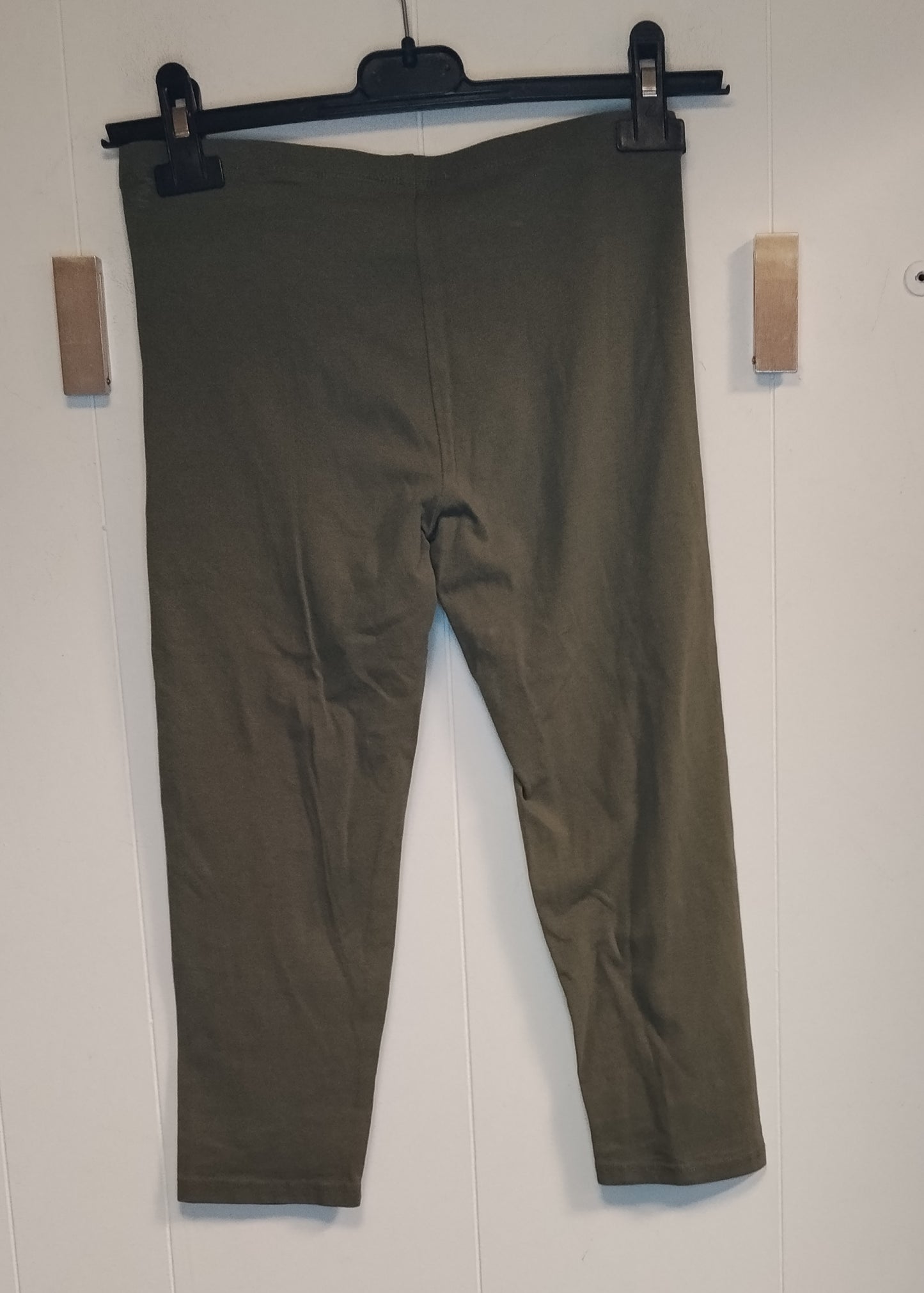 Leggings Terranova donna taglia S verde militare