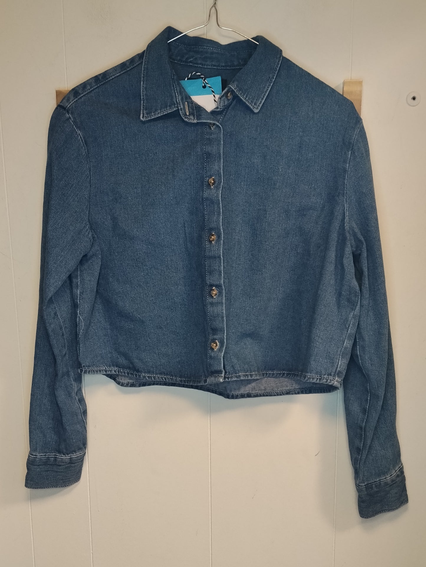 Camicia cropped jeans donna Calliope taglia M
