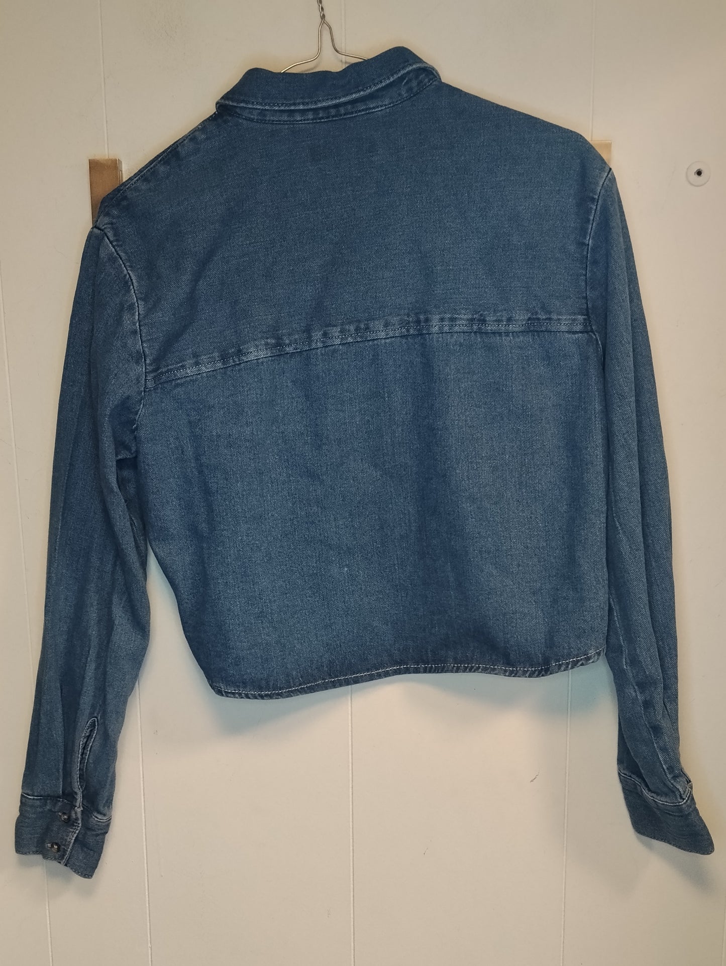 Camicia cropped jeans donna Calliope taglia M