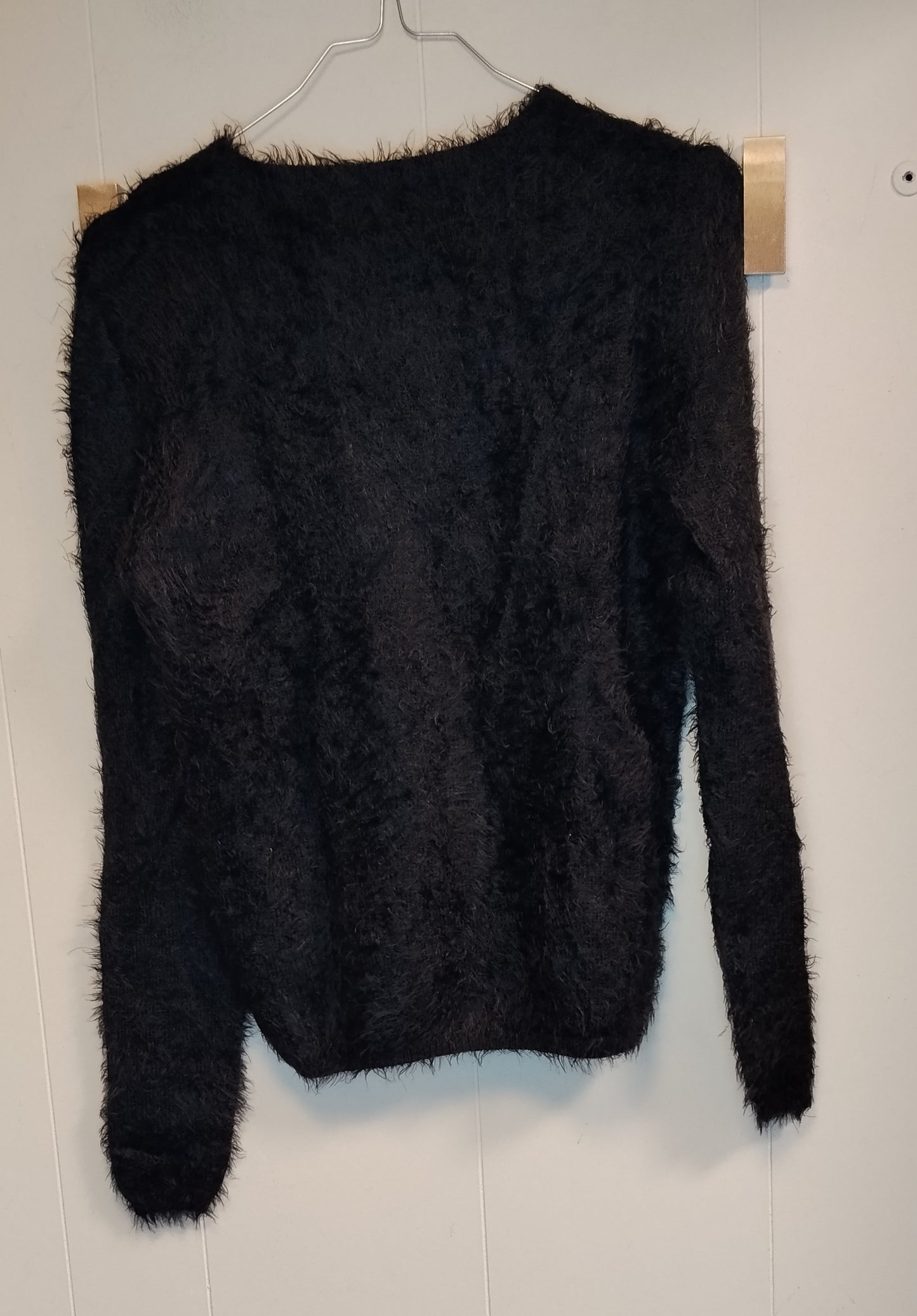 Maglione donna Only nero con fiocchi di neve taglia S