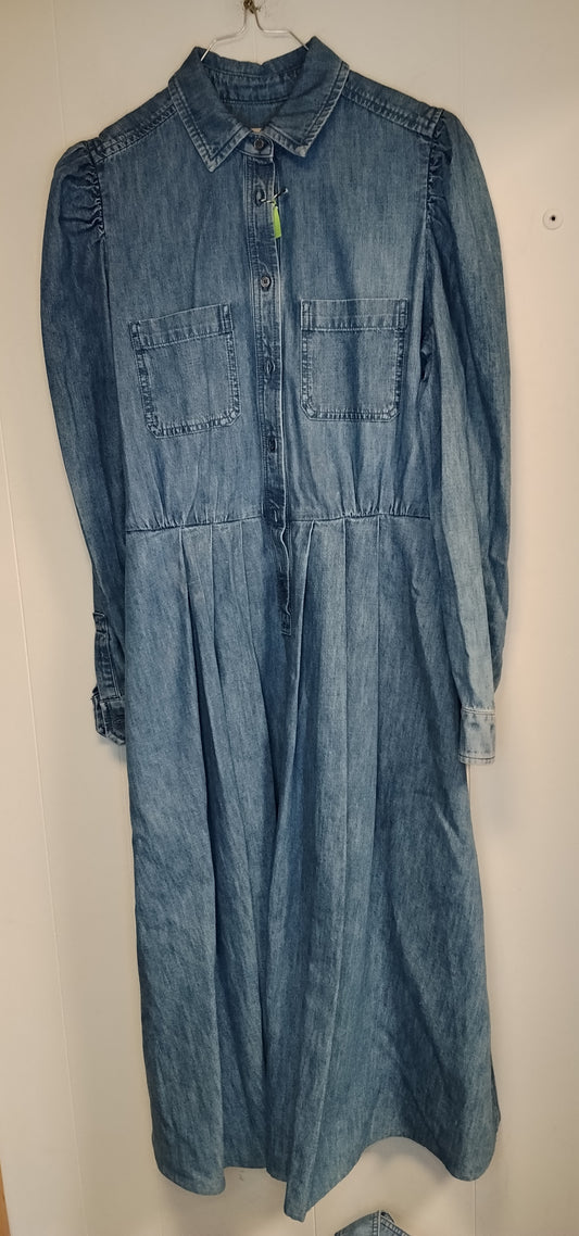 Abito chemisier donna Max Mara in denim taglia M