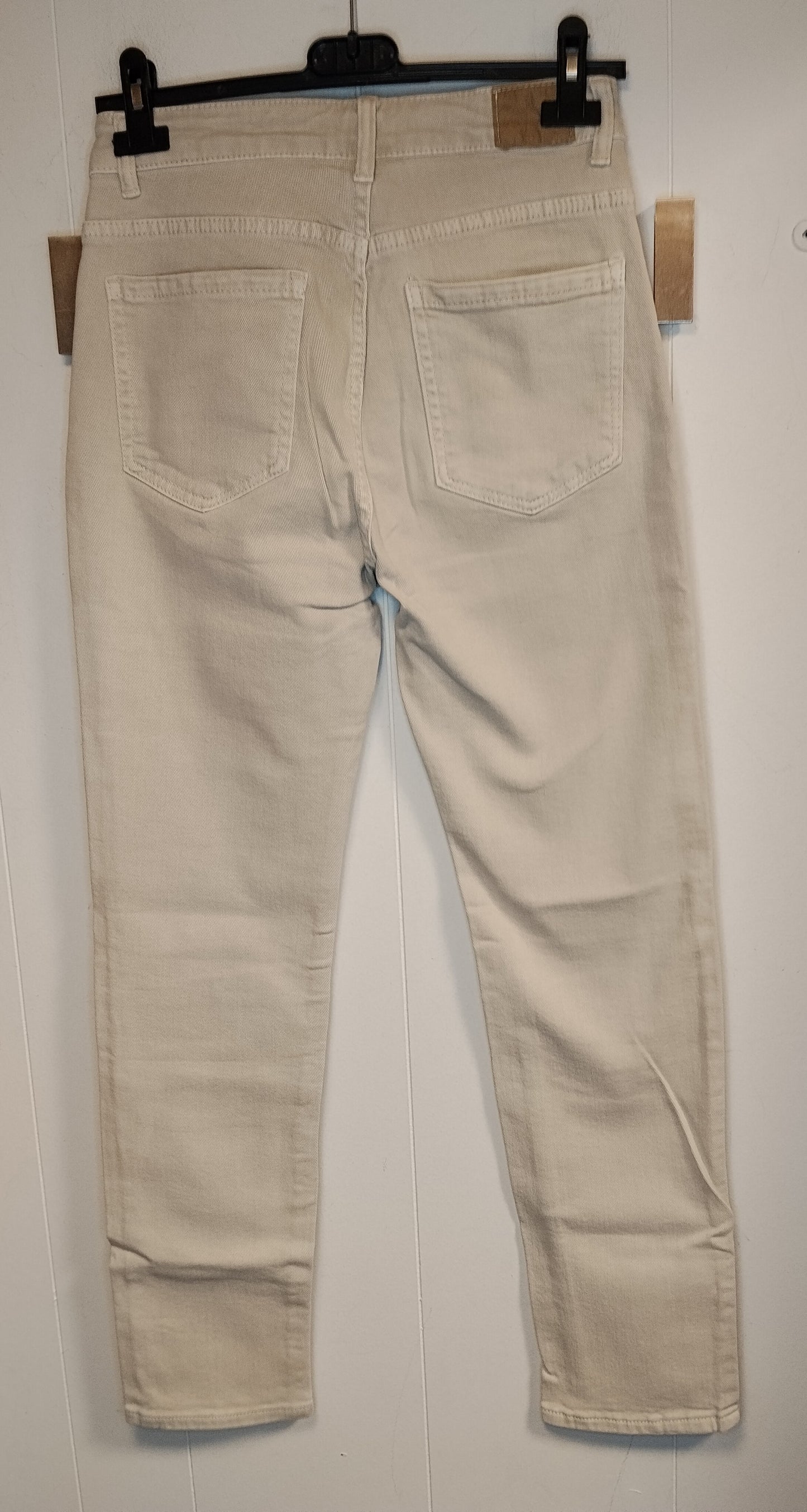 Jeans donna beige taglia 40