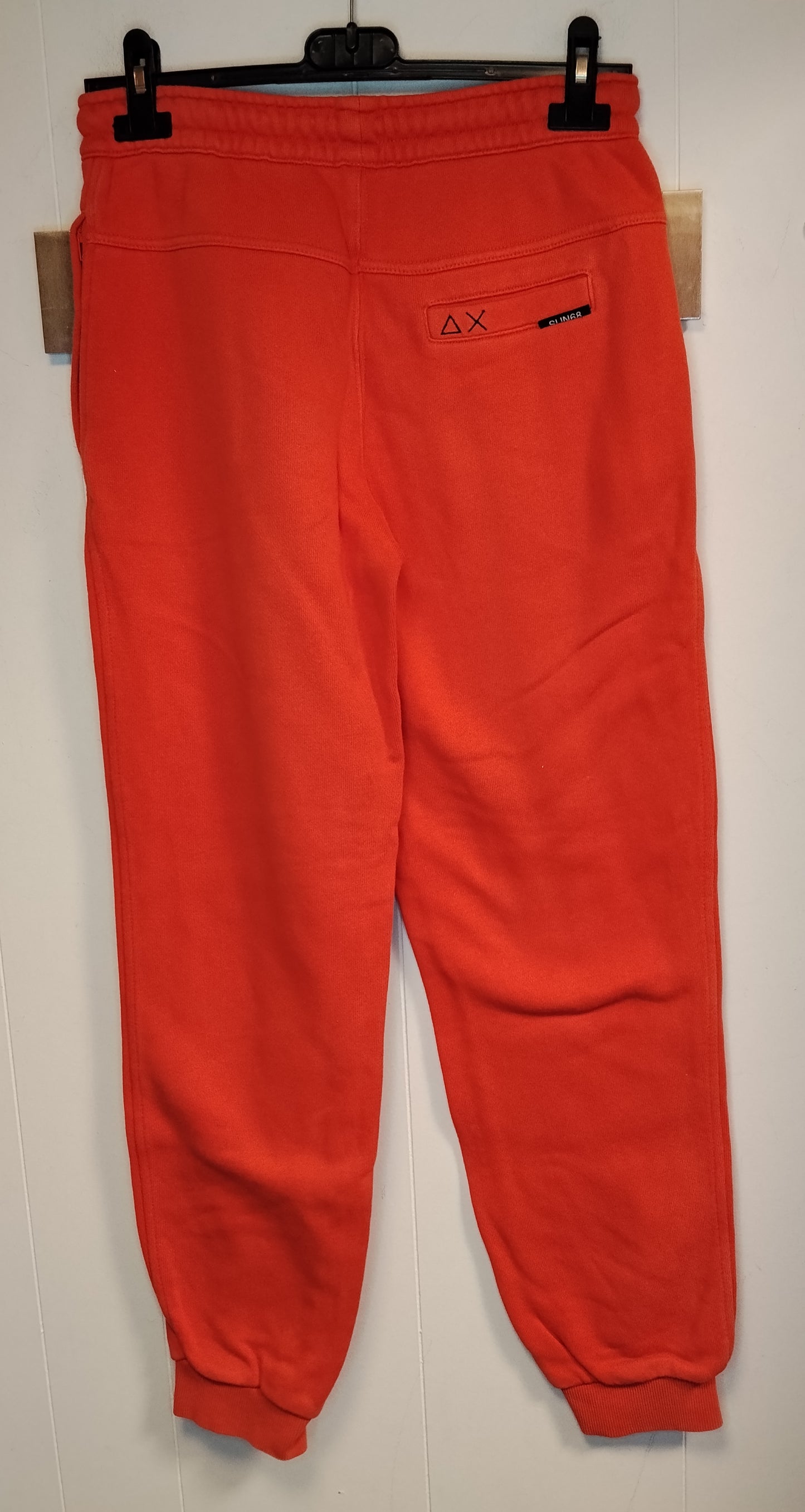 Pantaloni tuta ragazzo SUN68 rossi taglia 14 anni