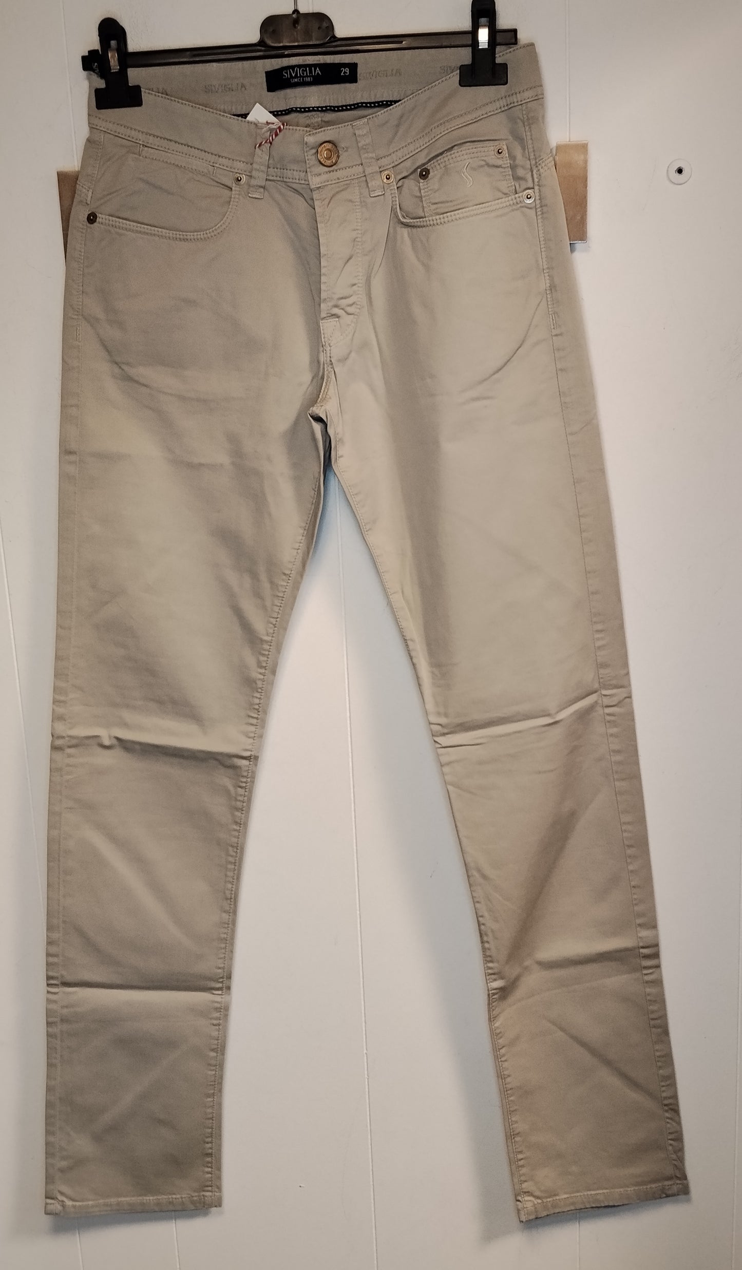 Pantaloni uomo Siviglia beige taglia 42,5