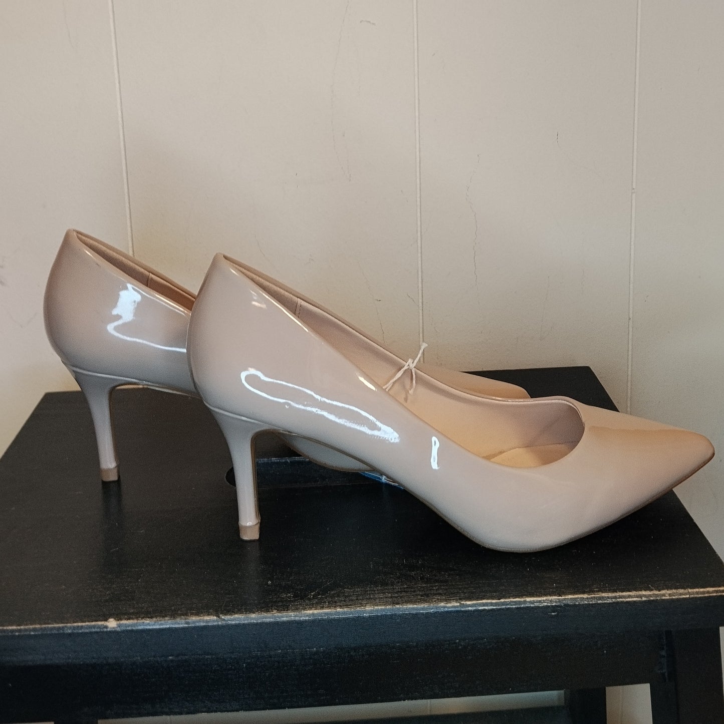 Décolleté donna OVS taglia 39 beige cipria vernice con tacco