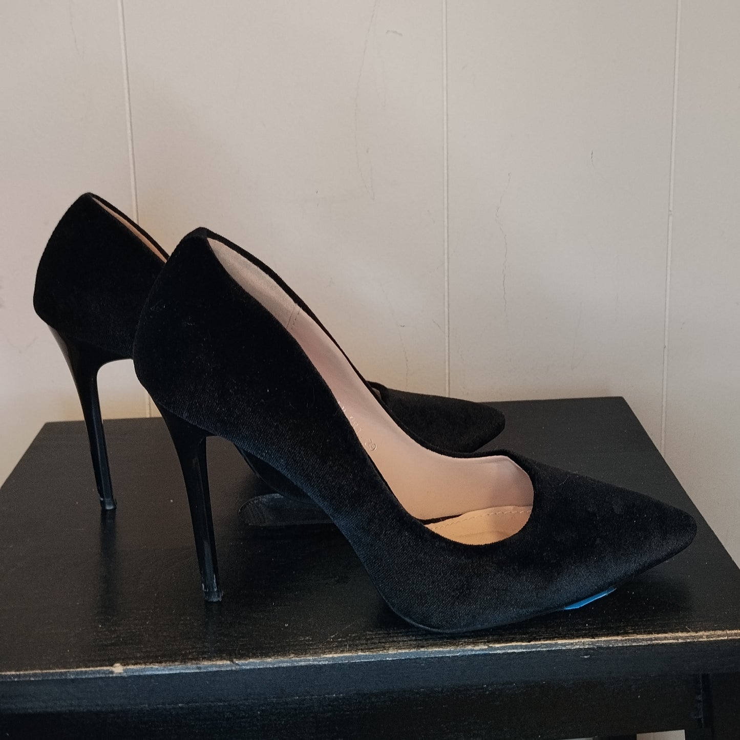 Décolleté donna CM Paris taglia 39 nere con tacco alto