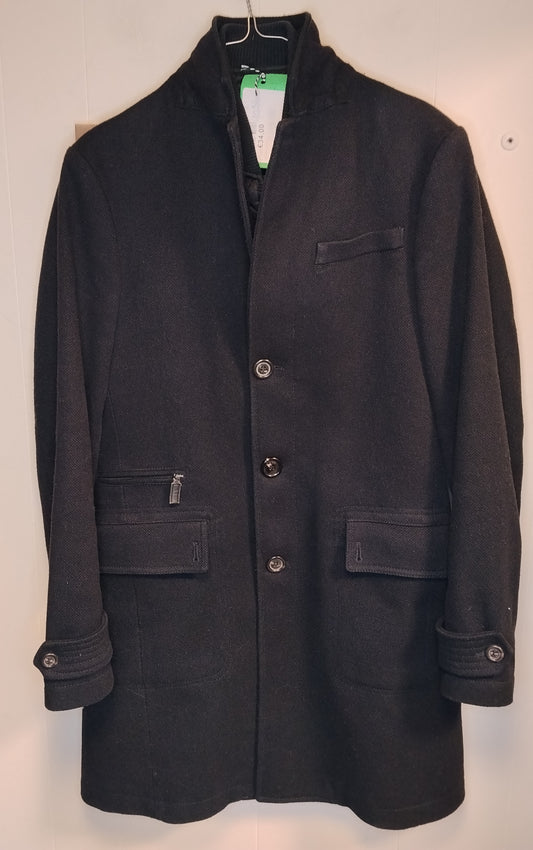 Cappotto uomo taglia M nero senza marca con bottoni