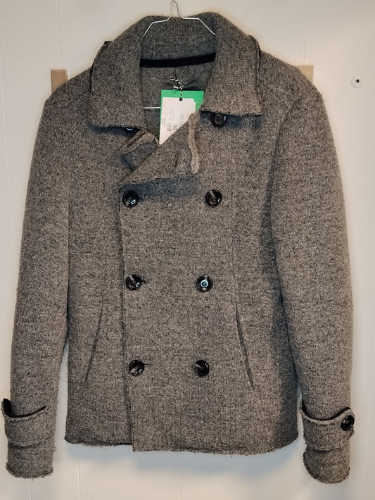 Cappotto donna taglia M grigio doppiopetto senza marca