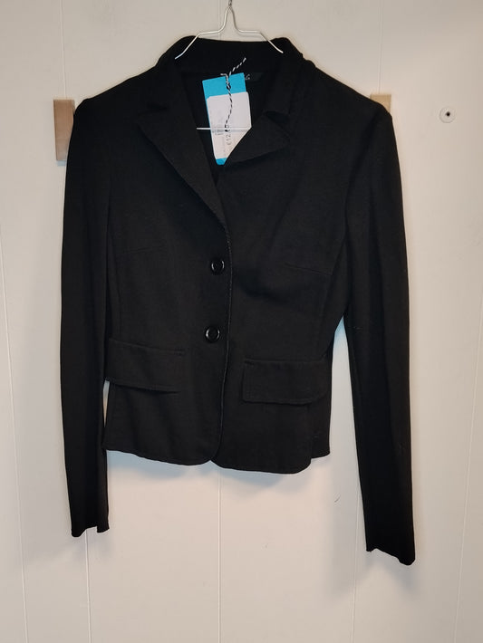 Giacca donna Carla G taglia S nera corta elegante