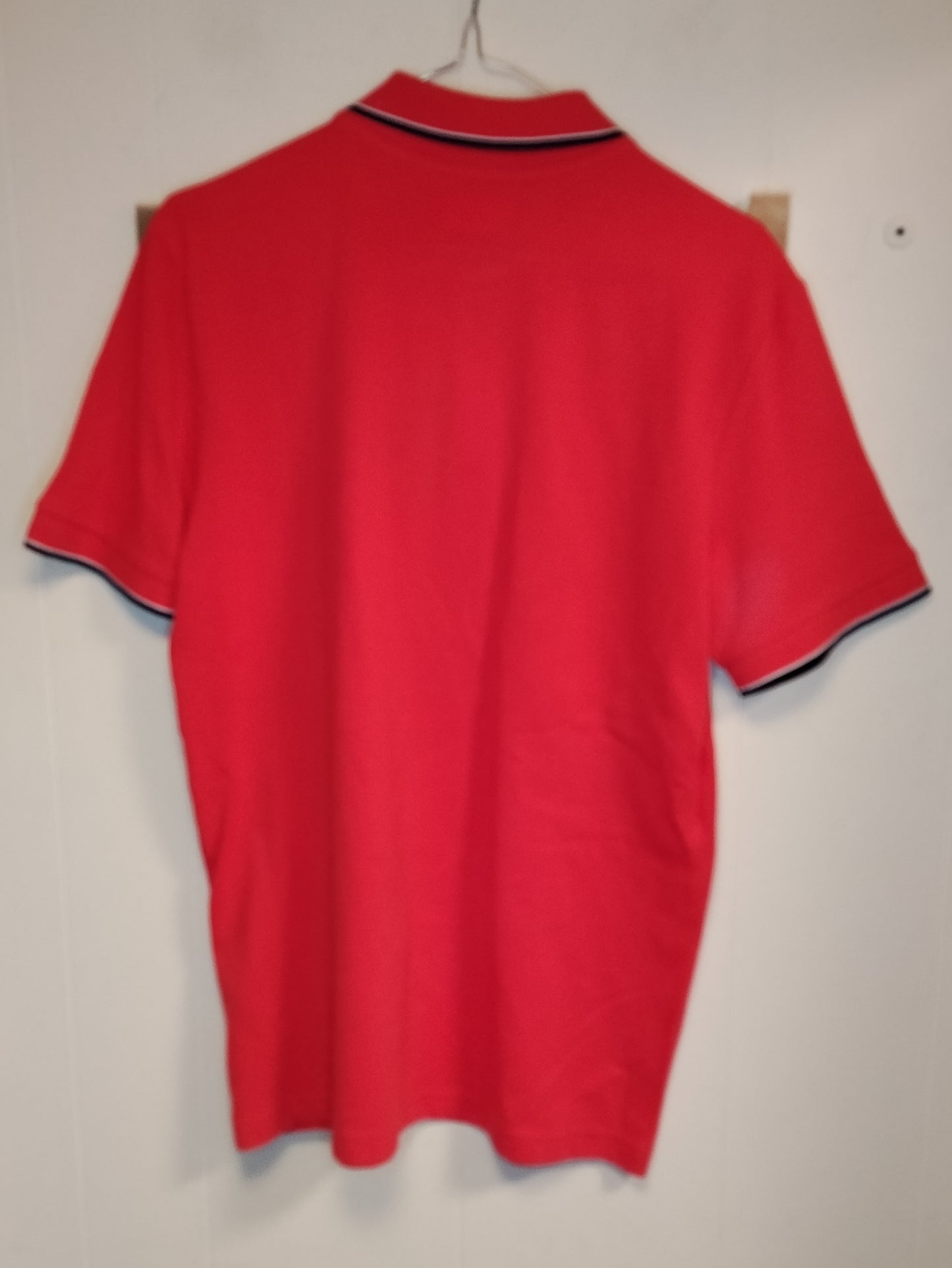 Polo uomo Kappa taglia M rossa con logo