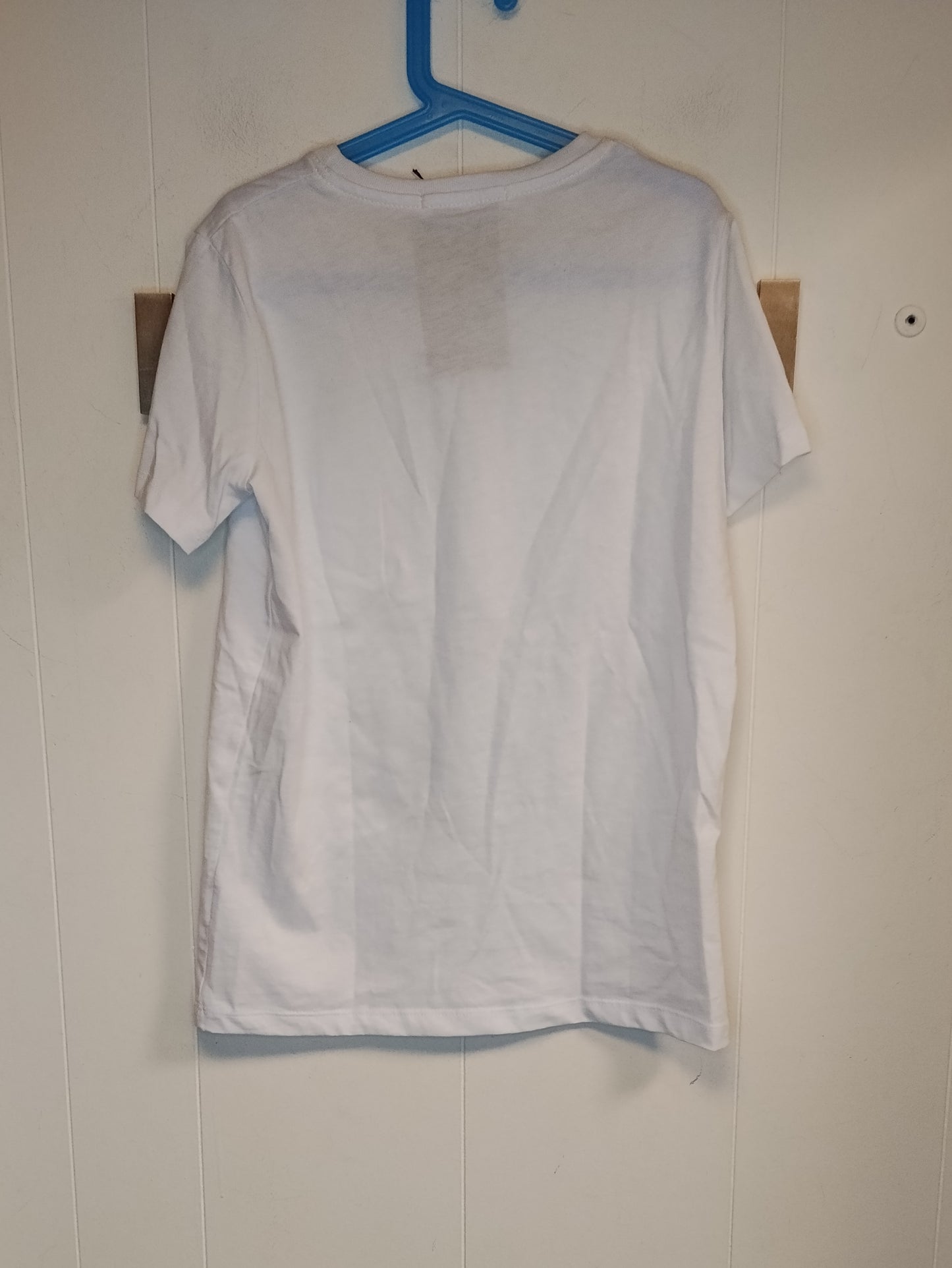T-shirt bambina Mousse taglia 12 anni bianca con stampa