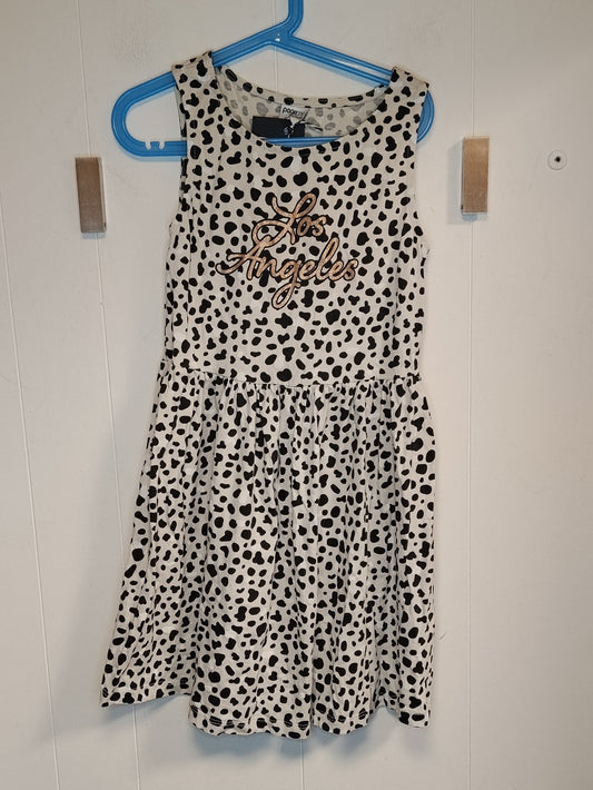 Vestito bambina Page One taglia 10/12 anni 146/152 cm fantasia maculata