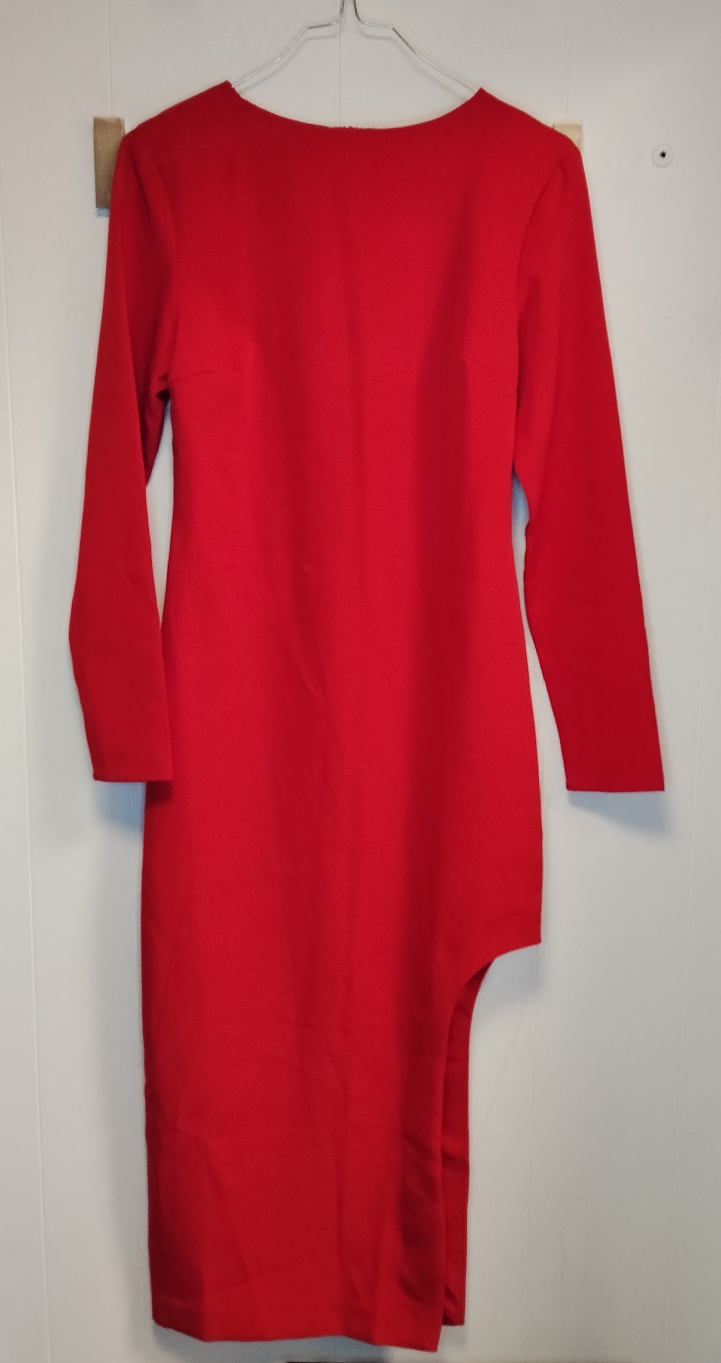 Vestito donna Calliope rosso taglia XS manica lunga nuovo con cartellino