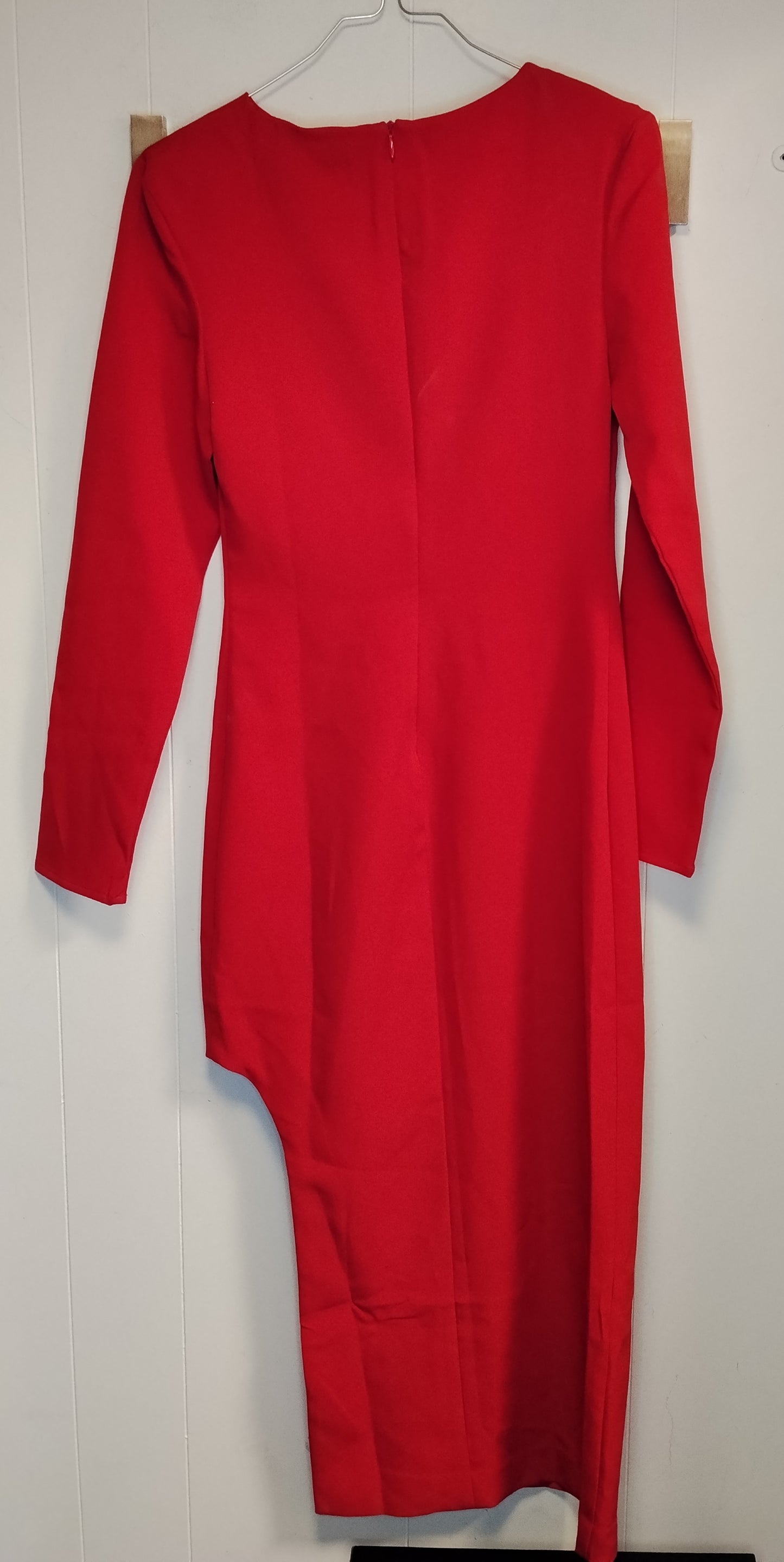 Vestito donna Calliope rosso taglia XS manica lunga nuovo con cartellino