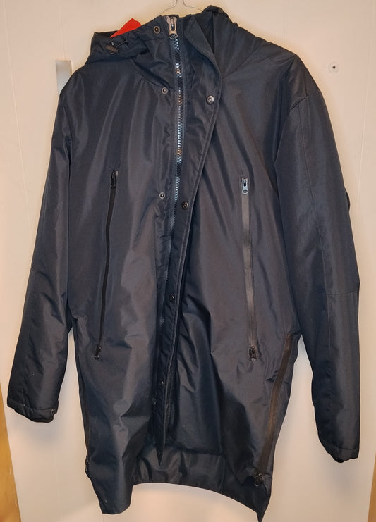 Giubbotto uomo OVS taglia M blu scuro con cappuccio