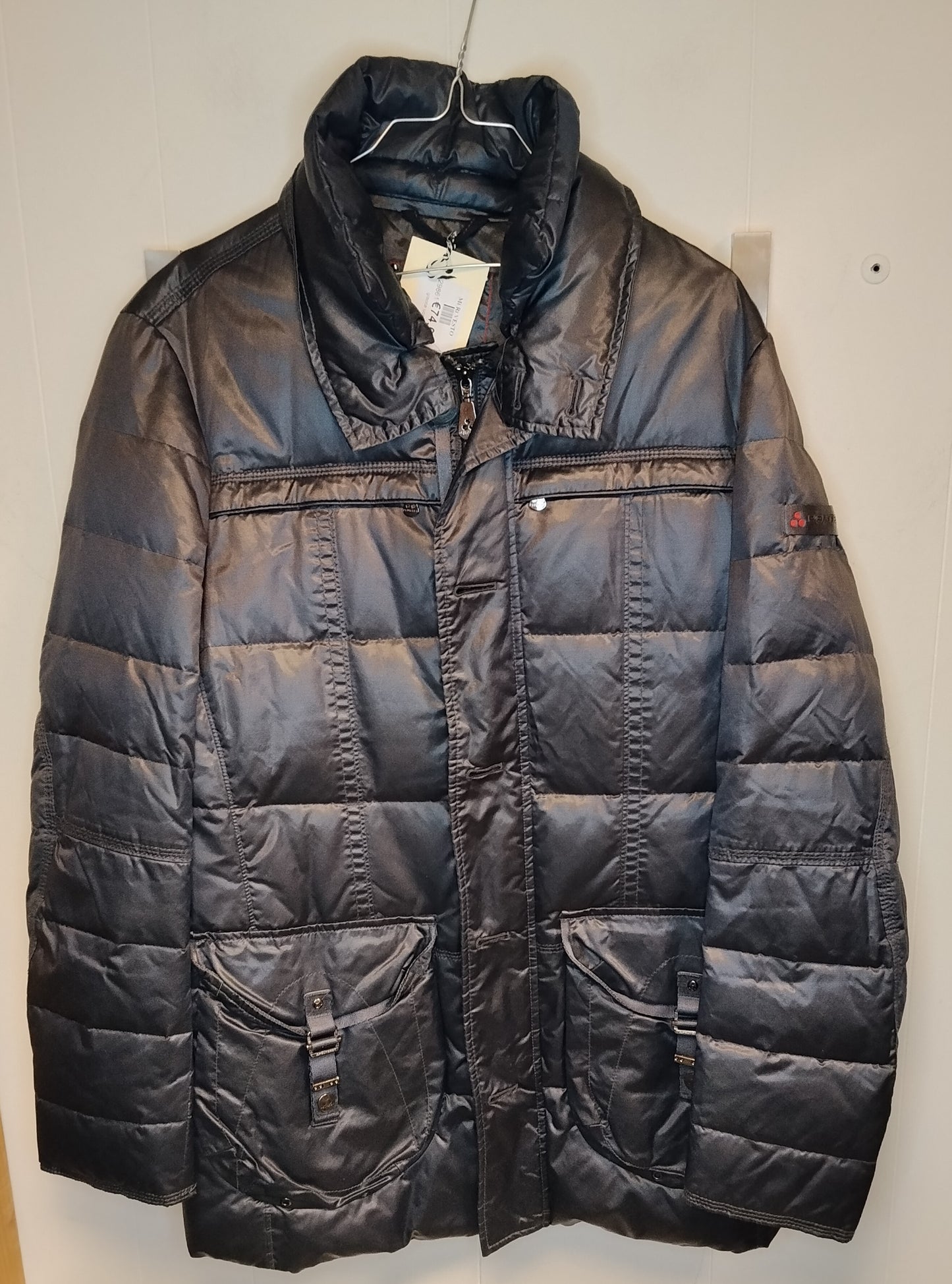 Piumino uomo Peuterey taglia 46 nero imbottito